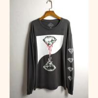 ราคา เสื้อยืด แขนยาว มือสอง ลายสวย งานแบรนด์ NEFF อก 46 ยาว 30 (26960628806)