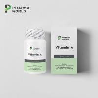 ราคา Vitamin A วิตามินเอ x 1 ขวด ฟาร์มาเวิลด์ Vitamin A Pharma World วิตามิน เอ วิตามินบำรุงสายตา (55052364980)