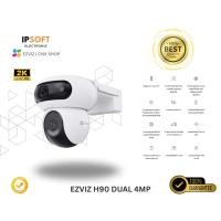 ราคา EZVIZ H90 Dual Lens 4MP+ 4MP Dual Rotation Pan/Tilt Two Way Talk Color Night Vision WiFi Outdoor กล้องวงจรปิดเชียงใหม่ (45301255582)