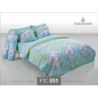 ราคา FTC051: ผ้าปูที่นอน ลาย Cinnamoroll/Fountain (2060351115)