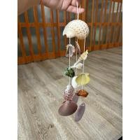 ราคา โมบายหอย 3 สาย คละหอย คละลายนะ ตกแต่งภายนอกและภายในบ้าน เปลือหอยธรรมชาติ (26063023218)