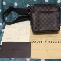 ราคา Louis Vuitton Damier Ebene Olav PM Shoulder Bag N41442 (2221439322)
