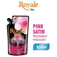 ราคา Royale Parfum Series ผลิตภัณฑ์ปรับผ้านุ่มและกลิ่นหอมผ้าซาตินสีชมพู 650 มล (27270596744)