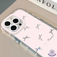 ราคา สีขนมหวานโบว์น่ารักทำกระจกนุ่ม เคส IPhon XR 11 16 13 12 15 14 Pro Max 7Plus 15 14 16 7 8 Plus X XS Max SE 2020 (28834054536)