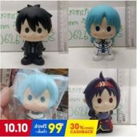 ราคา (แท้/มือสองไม่มีกล่อง/ไม่มีตำหนิ) Banpresto Ichiban Kuji Asuna ,Kirito and Leafa Soft Vinyl Figure Sword Art Online (5355549121)