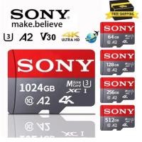 ราคา Sony 1TB Ultra Micro SD/TF แฟลชการ์ดหน่วยความจํา 128GB 256GB 1TB 512GB Micro SD การ์ด 32 GB 64 GB 128 GB MicroSD Dropshipping สําหรับโทรศัพท์ (26461747249)