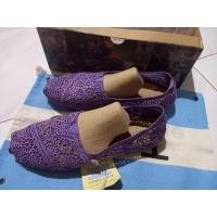 ราคา รองเท้า TOMS สีม่วง ไซส์ W8 (38.5/25) (19688693258)