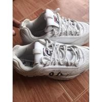 ราคา รองเท้าผ้าใบ fila สภาพ 95% (24275467616)