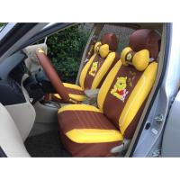 ราคา ชุดคลุมเบาะรถ หนังเกรดAAA หมีพูห์ พร้อมส่ง (585176159)