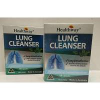 ราคา Healthway Lung Cleanser 60 capsules วิตามินบำรุงปอด ดีท็อกซ์ ส่งฟรี (1240896254)