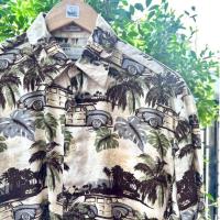 ราคา เสื้อฮาวายมือสอง Size 2XL (อก 48") แบรนด์ NATURAL ISSUE - ผ้า Rayon เสื้อฮาวายหุ่นหมี (29631748316)