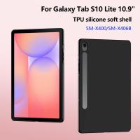 ราคา SAMSUNG นุ่มสําหรับSamsung Galaxy Tab S10 Lite 10.9" 2025 ซิลิคอนTPU ShellสําหรับTab S10 Lite SM-X400 SM-X406Bแท็บเล็ตปกหลังกรณี (29691271183)