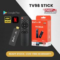 ราคา Smart TV98 Android TV Stick Netflix/YouTube/Google Digital TV Stick 4k Android 12 HDMI 4+64 Ram Smart Streaming Device (44405583881)