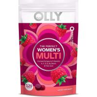 ราคา พร้อมส่งOLLY Women's Multivitamin 120 Gummy วิตามินรวม สำหรับผู้หญิง Vitamins A, D, C, E, Biotin, Folic Acid, Berry Fl (10346878055)