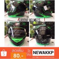 ราคา หมวกกันน็อค Rider รุ่น R1 black green (1327454854)