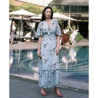 ราคา ฟรี EMS ชุดเดรสยาว งานป้าย Lady Ribbon Thailand เสื้อผ้าแฟชั่นผู้หญิง Dress Size M สีฟ้า พร้อมส่งสวยเหมือนแบบ (1120054711)