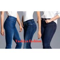 ราคา SKINNY PANT DENIM STRICHABLE MID WAIST กางเกงยีนส์ BRAND SIZE 26-40 (43324579557)