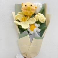 ราคา ช่อดอกถักผสม ลาพิส ลาซูลี คาร์เนชั่น เบญจมาศ ตุ๊กตาสัตว์ (46304898093)