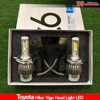 ราคา หลอดไฟหน้า LED Vigo 2005 2007 2009 2011 2013 2014 vigo champ โคมไฟหน้าเดิมๆ ไฟสีขาว สูงต่ำ ดวงเดียวครับ (5379586086)