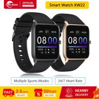 ราคา Kingwear บลูทูธสมาร์ทวอท์ช KW22 24/7 Heart Rate SpO2 Monitor 8 โหมดกีฬา IP68 กันน้ํา (41928332580)