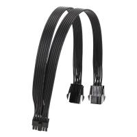 ราคา MIS PCIe 5 0 12VHPWR 2x 6Pin ถึง 12Pin กราฟิกการ์ดอะแดปเตอร์สายไฟสําหรับ RTX3070 RTX3090 แหล่งจ่ายไฟ (42770495252)