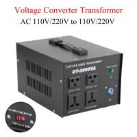 ราคา หม้อแปลงแรงดันไฟฟ้า AC 110V ถึง 220V หรือ AC 220V ถึง 110V Step Up & Step Down Converter 500W-5000W สําหรับเครื่องใช้ในบ้าน (43165143206)