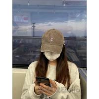 ราคา หมวกแก๊ปฟอก (Cap)แนววินเทจ ปักตัวอักษร C สินค้าพร้อมส่งจากไทย G012 (44414323681)