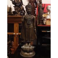 ราคา พระบูชาปางประทานพรศิลปะอยุธยาเนื้อทองเหลือง (8950449123)