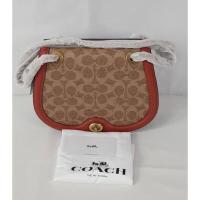 ราคา COACH Parker Saddle Bag In Signature (9193069465)