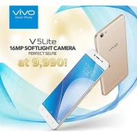 ราคา Vivo V5Lite เครื่องใหม่ประกันศูนย์ ราคาพิเศษ+ของแถม (228941411)