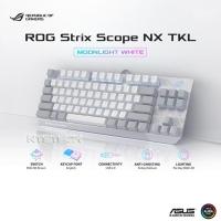 ราคา ✨ASUS ROG STRIX SCOPE NX TKL MOONLIGHT (WHITE) (RGB LED) (EN) แท้ 100% ประกันศูนย์ไทย 2 ปี (15948728365)
