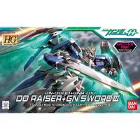 ราคา [พร้อมส่ง] HG 1/144 GN-0000+GNR-010 OO Raiser + GN Sword III BANDAI (25427005185)