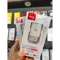 ราคา สายชาร์จ USB Energy เซ็ท2in1(Micro2.4A)ชาร์จไว12W สายยาว 1เมตร (47203453165)