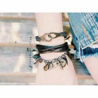 ราคา กำไลหนังกุญแจมือ 3 เส้น (3148189)