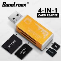 ราคา Top All in one เครื่องอ่านการ์ด Micro SD แฟลช USB เครื่องอ่านการ์ดหน่วยความจําสําหรับ Memory Stick Pro Duo Micro SD/T-Flash/M2/MS SD อะแดปเตอร์ (41964166120)