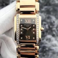 ราคา PatekPhilippe นาฬิกาผู้หญิง TWENTY Series 4910R Square 18K Rose Gold Diamond นาฬิกาภาษาอังกฤษ PatekPhilippe (27344262621)