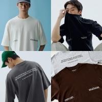 ราคา maison KEEPS | The Oversized Coordinates Tee | Unisex | เสื้อยืดทรงoversized ลายปริ้นท์ มี 2Sizeให้เลือก อก44" และ48" (25536957431)