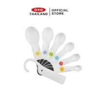 ราคา OXO ช้อนตวงพลาสติกสีขาว l 7 Pcs. Plastic Measuring Spoon White ของแท้ 100% (18620105628)