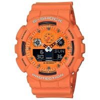 ราคา [ของแท้] Casio G-Shock นาฬิกาข้อมือ รุ่น GA-100RS-4ADR รับประกันศูนย์ CMG 1 ปี (23925682374)