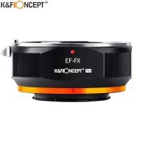 ราคา K&f CONCEPT แหวนอะแดปเตอร์เมาท์เลนส์กล้อง EF-FX EOS EF เป็น FX XF Fuji X สําหรับ Canon เป็น Fujifilm X FX Mount Fuji X-Pro1 XPro1 X (25502894743)