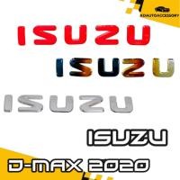 ราคา โลโก้ ISUZU 2020 - 2022 แบบติดแทนของเดิม ( LOGO ISUZU Dmax ดีแม็ก ประดับยนต์ อีซูซุ โลโก้แดง สีโครเมียม ไทเทเนียม แดง ) (29674983481)