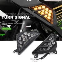 ราคา New Motorcycle For Kawasaki NINJA 300 400 650 1000 ZX6R ZX-6R Ninja650 Ninja400 LED Turn Signal Ind (47402416400)