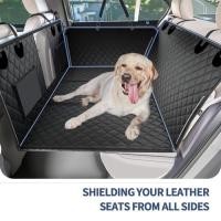 ราคา New Design Large Pet Back Seat Extender Car Backseat Protector Hammock Dog Car Seat Cover Hard Bott (56304517989)