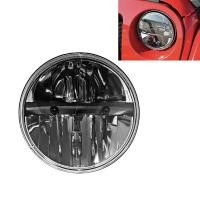 ราคา 1PC 6000K 7inch Black Round LED Headlight with Hi-Lo Beam for Jeep Wrangler JK TJ LJ CJ Hummer H1 H (52853282199)