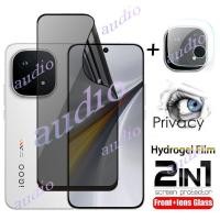 ราคา IQOO 15 5G 2in1 เลนส์ด้านหน้า Anti-Spy Hydrogel ฟิล์มสําหรับ iQOO 15 iQOO15 5G Full Soft Privacy Screen Protector สําหรับ IQOO 15 IQOO15 iqoo15 5G เลนส์กล้อง Anti-Spy กระจกด้านหน้า (51800236560)