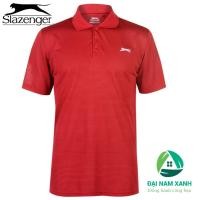 ราคา เสื้อยืดโปโลผู้ชาย Slazenger Micro Stripe Golf ไซส์ยุโรป (สีแดง) (41777780565)