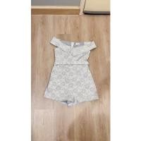ราคา จั้มขาสั้นปาดไหล่ งานป้าย V Shop size M (15378040357)