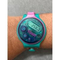 ราคา ขายนาฬิกาอัดเสียงปลุกได้vintage Yak time gimmi again Talking alarm clock recording Purple Watch Gig (24275723349)