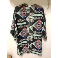 ราคา เสื้อคลุมชีฟอง ลายชนเผ่า (27253010085)