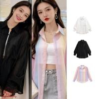 ราคา เสื้อเชิ้ตทำงานผู้หญิง เรียบหรู ใส่สบาย ไม่ร้อน (45256252919)
